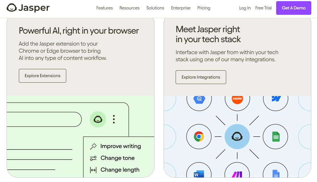 jasperai writing tool