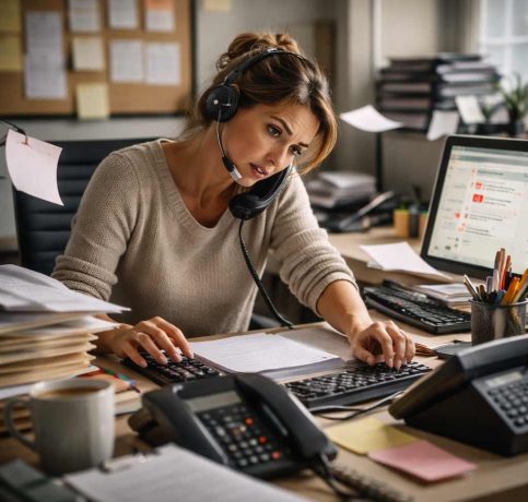 Ai Frontdesk Systems - receptionist chaos